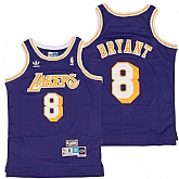 Lakers 8 Kobe Bryant Purple Adidas Hardwood Classics Jersey,baseball caps,new era cap wholesale,wholesale hats